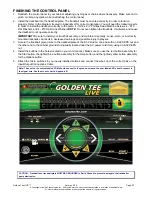 Предварительный просмотр 27 страницы Incredible Technologies Golden Tee 2017 Installation Manual And User'S Manual