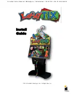 Incredible Technologies LoonyTIX Install Manual preview