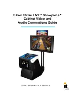 Incredible Technologies Silver Strike LIVE Showpiece Video And Audio Connections Manual preview