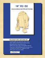 IncrediBuilds 18" R2-D2 Building Instructions preview