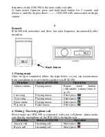 Предварительный просмотр 7 страницы incrediSonic IFM-500 User Manual