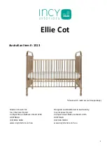 Preview for 1 page of Incy Interiors Ellie 1513 Manual