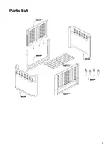 Preview for 5 page of Incy Interiors Georgia Cot Assembly Instructions Manual