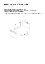 Preview for 7 page of Incy Interiors Georgia Cot Assembly Instructions Manual