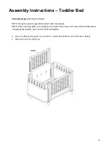 Preview for 12 page of Incy Interiors Georgia Cot Assembly Instructions Manual