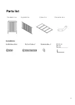 Предварительный просмотр 6 страницы Incy Interiors Reese Crib U001 Assembly Instructions Manual