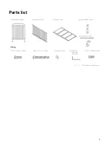 Preview for 4 page of Incy Interiors Sophia 2305 Assembly Instructions Manual