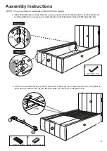 Preview for 4 page of Incy Interiors Sybilla Single 7486 Assembly Instructions