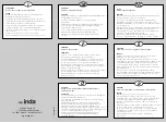 Предварительный просмотр 2 страницы INDA A0431V Mounting Instructions