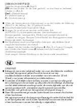 Предварительный просмотр 13 страницы INDA A0452DWW Manual