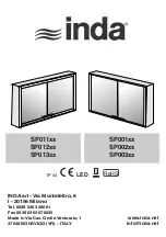 INDA SP001 Series Instructions Manual предпросмотр