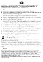 Предварительный просмотр 12 страницы INDA SP001 Series Instructions Manual