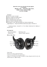 INDA TECHNICAL PRO LB602 User Manual preview