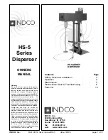 Preview for 1 page of INDCO HS-5 Series Owner'S Manual