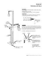 Preview for 2 page of INDCO PSA84-BP Owner'S Manual