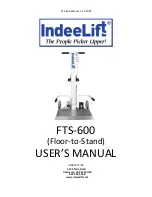 IndeeLift FTS-600 User Manual preview