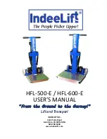 IndeeLift HFL-500-E User Manual preview