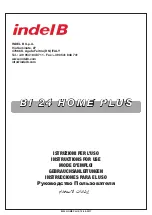 Indel B BI 24 HOME PLUS Instructions For Use Manual preview