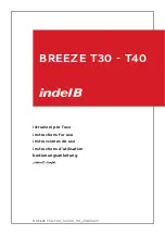 Предварительный просмотр 1 страницы Indel B BREEZE T30 Instructions For Use Manual