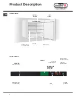 Preview for 4 page of Indel B BUILT-IN 24 HOMME CELLAR User Manual