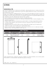 Preview for 4 page of Indel B CR86 Instructions For Use Manual