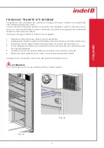 Предварительный просмотр 7 страницы Indel B CR86 Instructions For Use Manual