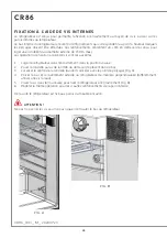 Preview for 28 page of Indel B CR86 Instructions For Use Manual