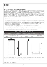 Preview for 32 page of Indel B CR86 Instructions For Use Manual