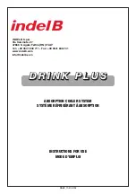 Предварительный просмотр 1 страницы Indel B DRINK 20 PLUS PV Instructions For Use Manual