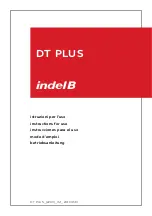 Предварительный просмотр 1 страницы Indel B DT 20 PLUS Instructions For Use Manual