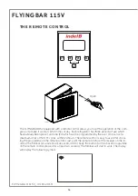 Предварительный просмотр 18 страницы Indel B FLYINGBAR 115V Instructions For Use Manual