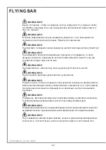 Preview for 104 page of Indel B FLYINGBAR Instructions For Use Manual