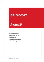 Indel B FRIGOCAT Instructions For Use Manual preview