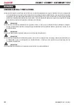 Preview for 40 page of Indel B K BASIC 115V Instructions For Use Manual