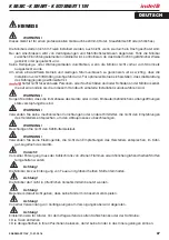 Preview for 69 page of Indel B K BASIC 115V Instructions For Use Manual