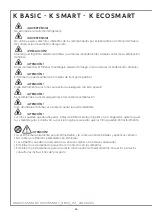 Preview for 38 page of Indel B K BASIC Series Instructions For Use Manual