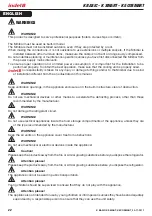 Preview for 24 page of Indel B K BASIC Instructions For Use Manual