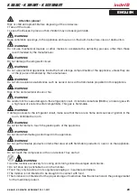 Preview for 25 page of Indel B K BASIC Instructions For Use Manual