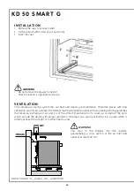 Предварительный просмотр 30 страницы Indel B KD 50 SMART G Instructions For Use Manual