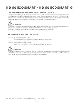 Preview for 16 page of Indel B KD 50 Instructions For Use Manual