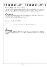 Preview for 38 page of Indel B KD 50 Instructions For Use Manual