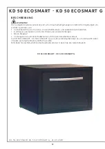 Preview for 94 page of Indel B KD 50 Instructions For Use Manual