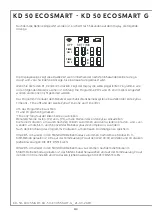 Preview for 112 page of Indel B KD 50 Instructions For Use Manual