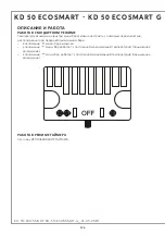 Preview for 128 page of Indel B KD 50 Instructions For Use Manual