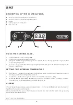 Preview for 30 page of Indel B RM7 Instructions For Use Manual