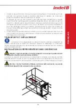 Предварительный просмотр 55 страницы Indel B RM7 Instructions For Use Manual