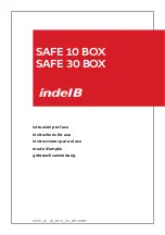 Indel B SAFE 10 BOX Instructions For Use Manual preview