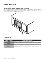 Preview for 28 page of Indel B SAFE 30 EASY User Instructions