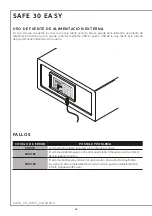 Preview for 44 page of Indel B SAFE 30 EASY User Instructions