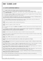 Preview for 6 page of Indel B SW CUBE 24V Instructions For Use Manual